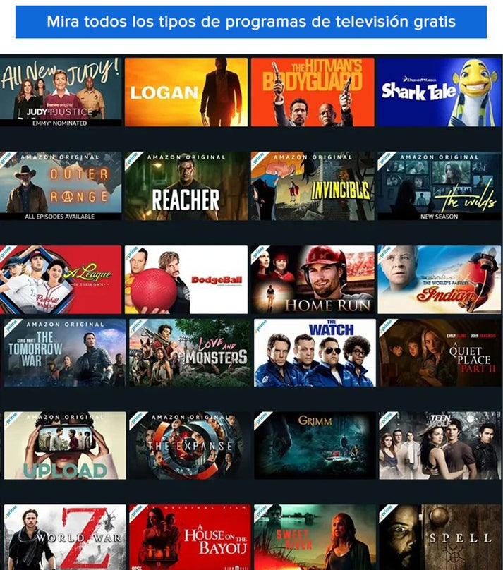 Antena de Televisión Digital 4K HD + NETFLIX PREMIUM