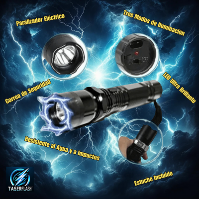 LINTERNA TAISER TÁCTICA DE ALTA POTENCIA®
