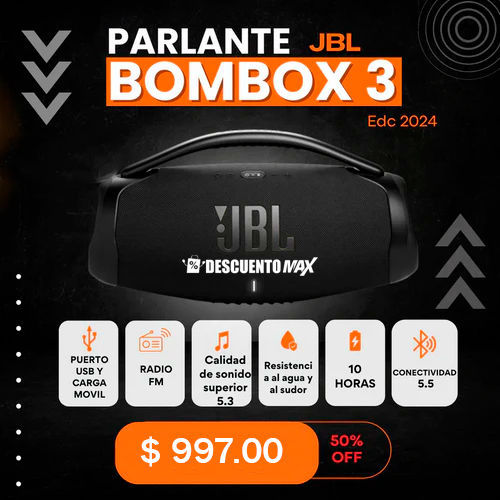 JBL BOMBOX 3PRO🔥OFERTA RELAMPAGO⚡